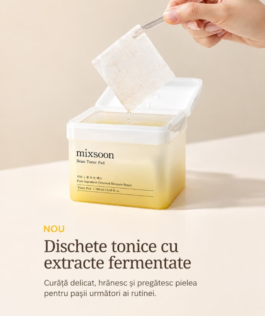 Dischete tonice cu extracte fermentate
